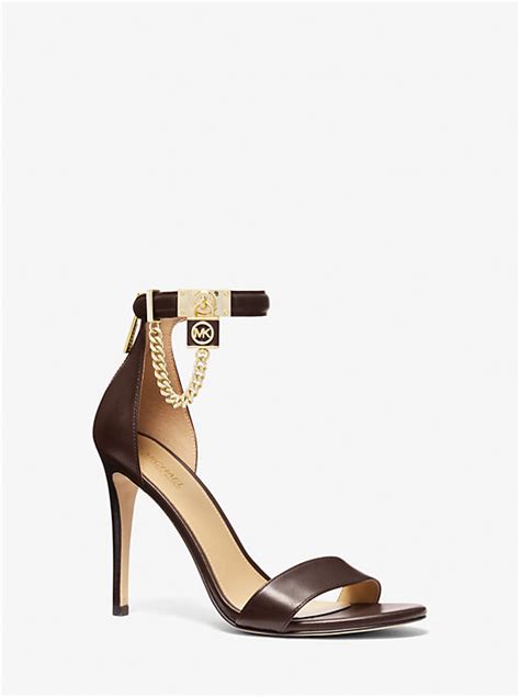 Hamilton Embellished Leather Sandal 